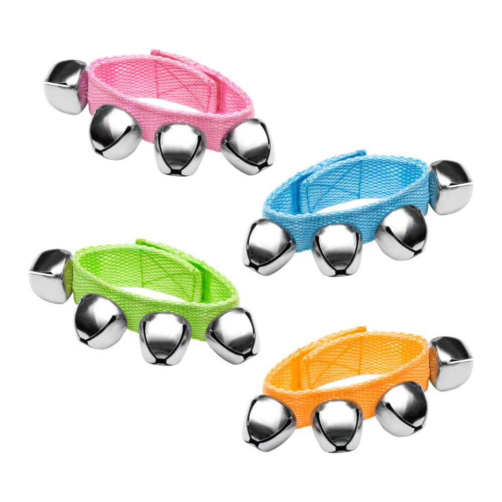 Amazon | A-ITEM ハンドベル 4色セット リングベル 幼児 子供 手首に Amazon | A-ITEM ハンドベル 4色セット リングベル 幼児 子供 手首に